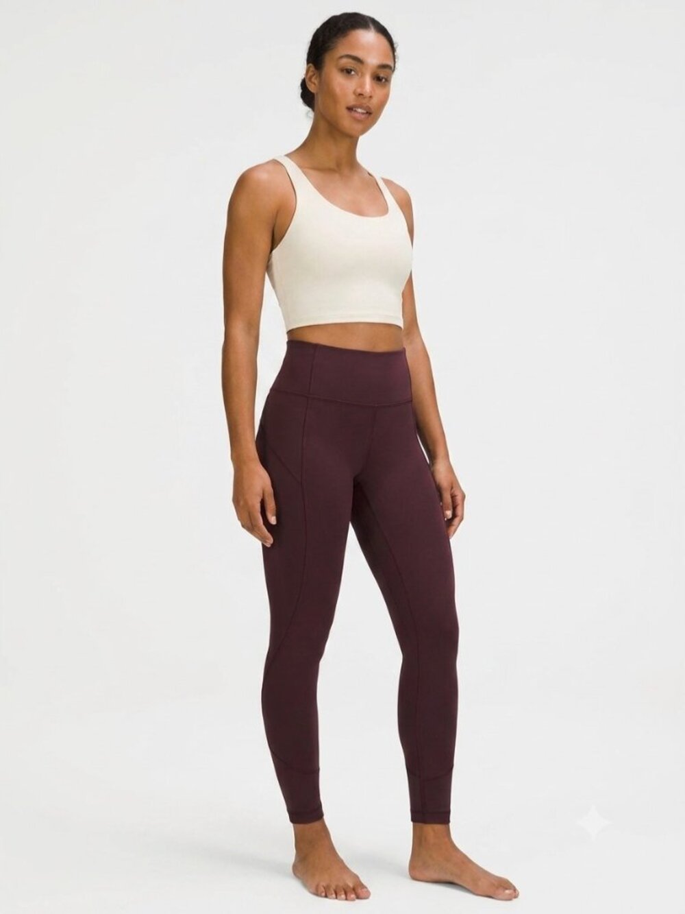 Lululemon Athletica women’s Align Burgundy High-Rise Leggings Size 4